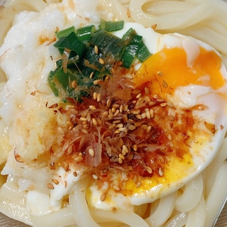 簡単！温玉うどん